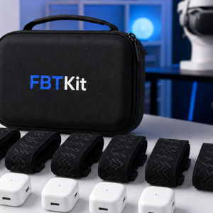 FBTKit full body tracking kit in a VR creator setup